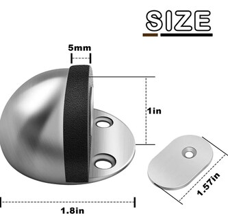 Foto 3 | Foto 3 | Conjunto Xtellar De 8 Tope De Puerta Magnético Inoxidable De Alta Calidad