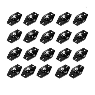 Foto 1 | Foto 1 | 20 Mini Ruedas Giratorias Adhesivas Universal Eo Safe Imports Esi-17992-1 Negro Marca