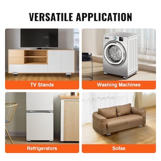 Foto 5 | Foto 5 | Appliance Rollers Vevor Heavy Duty Mobile Base Blanca - Venta Internacional.