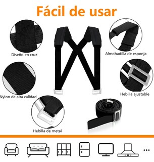 Foto 3 | Foto 3 | Sistema De Correas Xtellar Para Movilización Segura De Muebles Y Electrodomésticos