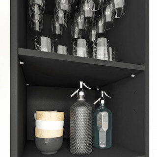 Foto 5 | Foto 5 | Cava Malbec 1 Cajón Playcon 42 x 180 cm Tablero Liso color Negro