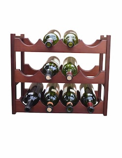 Foto 5 | Foto 5 | Porta Botellas Hogare Cava 12 color Caoba