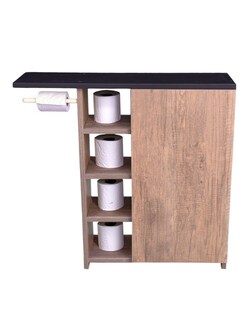 Foto 8 | Foto 8 | Mueble para Baño Hogare Rustik Wood-cubierta Negro