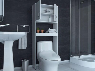 Foto 3 | Foto 3 | Gabinete de Baño Apolis Blanco X2 Virtual Muebles