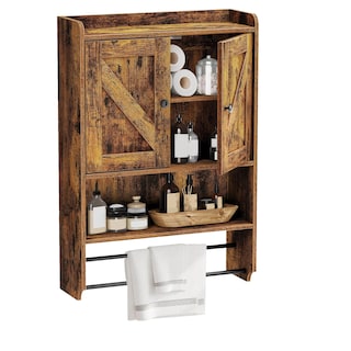 Foto 1 | Foto 1 | Organizadores De Baño Furniturer Ailgri Marrón 56 X 19 X 82 Cm
