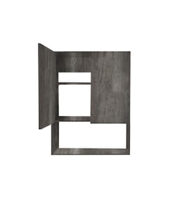 Foto 3 | Foto 3 | Mueble Gabinete De Almacenamiento Genérico color Gris Para Inodoro