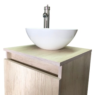 Foto 5 | Foto 5 | Mueble Gabinete GAB-40X40 color Beige para Baño con Ovalin y Monomando