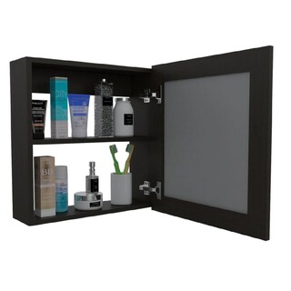 Foto 1 | Foto 1 | Gabinete Baño Armable C/espejo Luma color Chocolate Excelsior