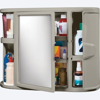 Foto 2 | Foto 2 | Gabinete para Baño Rimax Taupe color Beige con Espejo