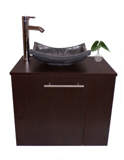 Foto 1 | Foto 1 | Gabinete para Baño Genérica color Marrón con Lavamanos
