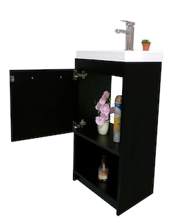 Foto 3 | Foto 3 | Gabinete Para Baño Con Lavamanos Y Monomando