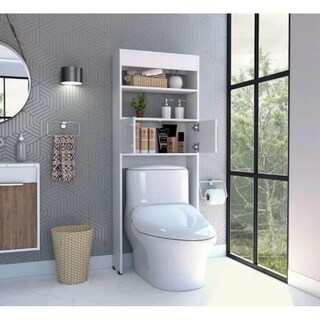 Foto 5 | Foto 5 | Gabinete Para Baño Oporto Blanco con Variedad Para Entrepaños Virtual Muebles