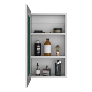 Foto 4 | Foto 4 | Gabinete Para Baño Cary Blanco con Puerta Espejo Virtual Muebles