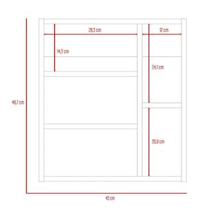 Foto 7 | Foto 7 | Gabinete Para Baño Labell Chocolate con Puerta Espejo Virtual Muebles