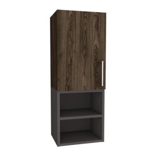 Foto 4 | Foto 4 | Gabinete Para Baño Oporto Wengue y Plata Oscuro Virtual Muebles