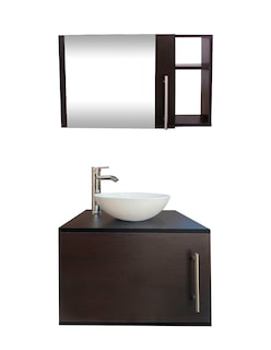 Foto 1 | Foto 1 | Combo de Gabinete para Baño con Ovalin y Monomando + Botiquin con Espejo