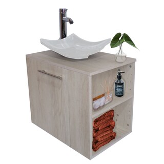 Foto 3 | Foto 3 | Combo de Gabinete para Baño con Lavamanos Monomando y Botiquín con Espejo