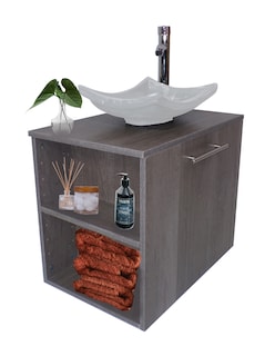 Foto 3 | Foto 3 | Combo de Gabinete para Baño 07 Izquierdo con Lavamanos y Monomando más Botiquín con Espejo