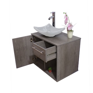 Foto 3 | Foto 3 | Gabinete para Baño con Lavabo y Monomando más Botiquín con Espejo