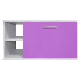 Foto 3 | Foto 4 | Gabinete de Baño Moderno Ensamblado MDF Vinil Elegante Rosa