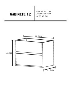 Foto 8 | Foto 8 | Gabinete 12 para Baño Flotante con Lavamanos y Monomando