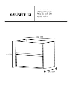 Foto 8 | Foto 8 | Gabinete 12 para Baño Flotante con Lavamanos y Monomando