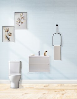 Foto 6 | Foto 6 | Gabinete 12 para Baño Flotante con Lavamanos y Monomando