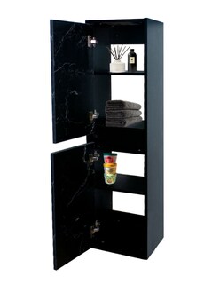 Foto 4 | Foto 4 | Gabinete Multiusos Negro para Baño