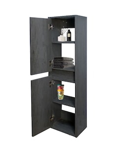 Foto 5 | Foto 5 | Gabinete Multiusos Gris para Baño