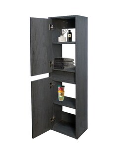 Foto 3 | Foto 3 | Gabinete para Lavamanos con Organizador Gris