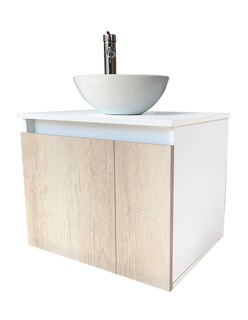 Foto 3 | Foto 3 | Combo De Gabinete Para Baño Ovalin Y Monomando + Gabinete Organizador Kitay