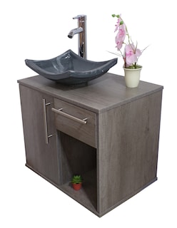 Foto 3 | Foto 3 | Combo De Gabinete Para Baño Con Lavamanos Y Monomando + Gabinete De Almacenamiento Jacquemart