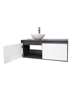 Foto 3 | Foto 3 | Combo de Gabinete para Baño con Ovalín y Monomando más Gabinete de Almacenamiento Esbly