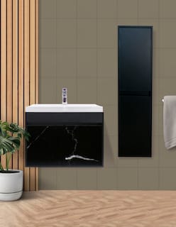 Foto 2 | Foto 2 | Combo de Gabinete de Baño con Lavamanos y Monomando más Gabinete de Almacenamiento Bourdelle