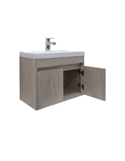 Foto 3 | Foto 3 | Combo de Gabinete de Baño con Lavamanos y Monomando + Gabinete de Almacenamiento Bourdelle