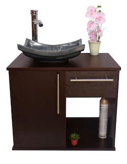 Foto 3 | Foto 3 | Gabinete Para Baño Con Lavabo Y Espejo Decorativo Decomobil Soleura
