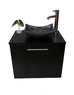 Foto 3 | Foto 3 | Gabinete de Baño con Lavabo y Espejo Decorativo Vernier 60x50cm