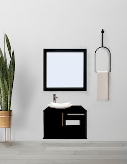 Foto 2 | Foto 2 | Gabinete Para Baño Con Lavabo Y Espejo Decorativo Decomobil Soleura