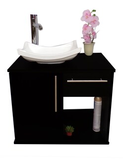 Foto 3 | Foto 3 | Gabinete Para Baño Con Lavabo Y Espejo Decorativo Decomobil Soleura