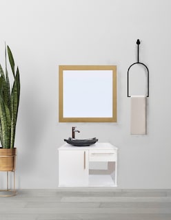 Foto 2 | Foto 2 | Gabinete de Baño con Lavabo y Espejo Decorativo Soleura