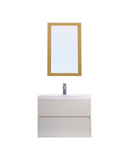 Foto 1 | Foto 1 | Gabinete para Baño con Lavabo y Espejo Decorativo Decomobil Sion