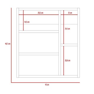 Foto 7 | Foto 7 | Gabinete De Baño Labell Blanco Virtual Muebles