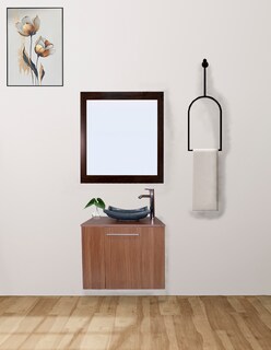 Foto 2 | Foto 2 | Gabinete de Baño con Lavabo y Espejo Decorativo 60x50cm Vernier