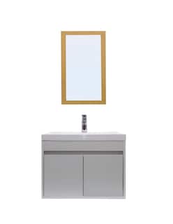 Foto 1 | Foto 1 | Gabinete Para Baño Con Lavabo Y Espejo Decorativo Decomobil Piha