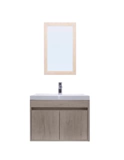 Foto 1 | Foto 1 | Gabinete Para Baño Con Lavabo Y Espejo Decorativo Decomobil Piha