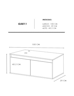 Foto 7 | Foto 7 | Mueble Gabinete Decomobil para Baño con Lavabo Minimalista Krabi