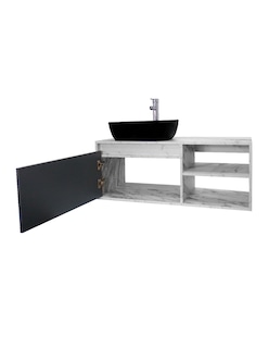 Foto 3 | Foto 3 | Gabinete para Baño con Lavamanos y Monomando Odin