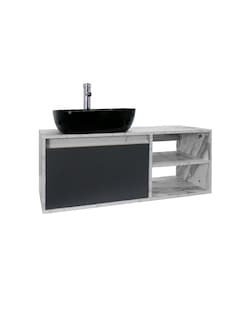 Foto 4 | Foto 4 | Gabinete para Baño con Lavamanos y Monomando Odin