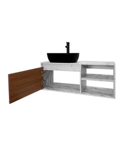 Foto 3 | Foto 3 | Gabinete para Baño con Lavamanos y Monomando Odin