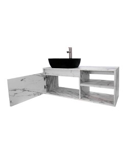 Foto 3 | Foto 3 | Gabinete para Baño con Lavamanos y Monomando Odin